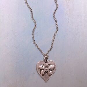 Sundance Charm Antique Silver Necklace